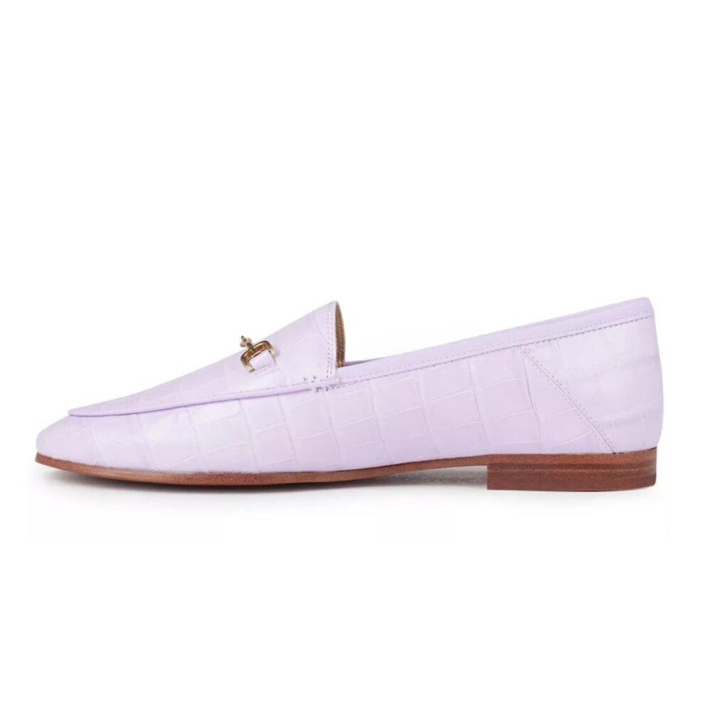 Sam Edelman Loraine Bit Loafer. Sz 7.5M. Misty Lilac, crocodile prnt. Never worn - Picture 4 of 14